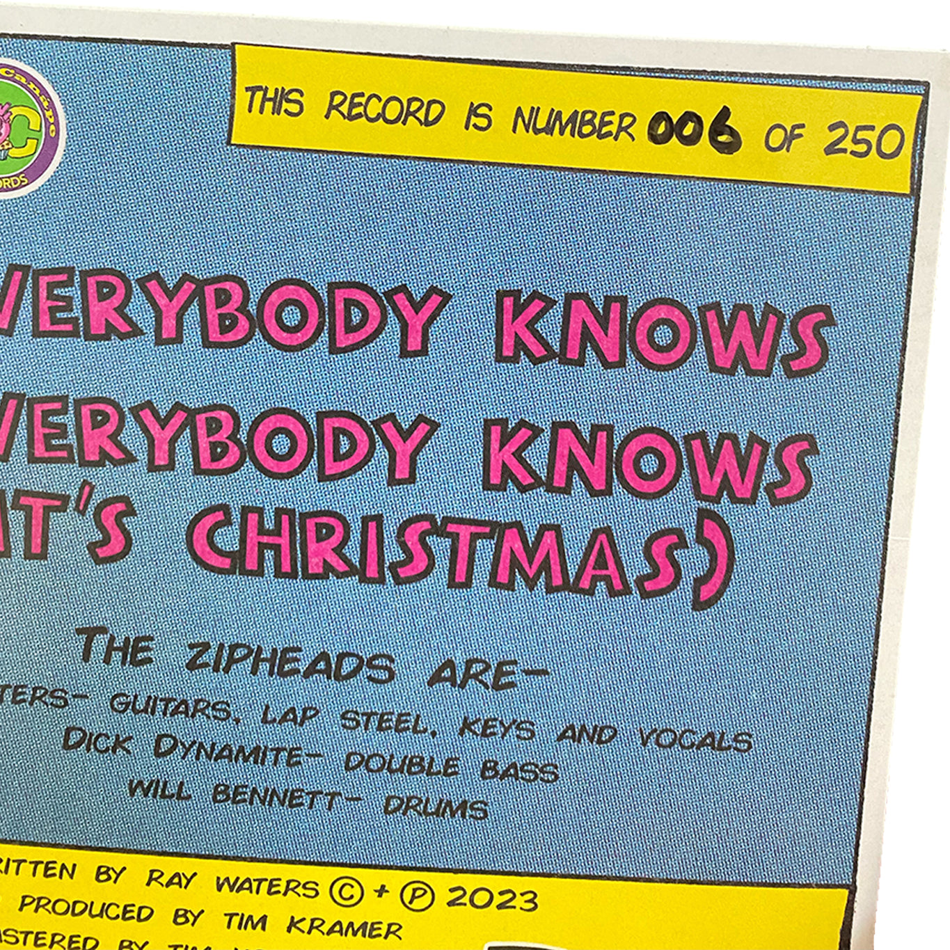 'Everybody Knows' 7" Vinyl Single inc Digital Download